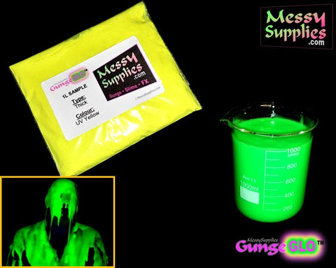 1 Litre 'Sample' Ultra-Violet GungeGLO™ • 1 Litres • MessySupplies