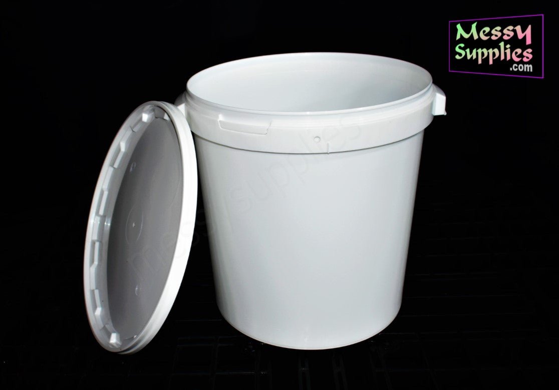 25 Litre Mixing Container with Lid • Mixing • MessySupplies