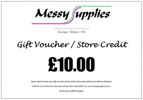 Gift Voucher / Store Credit • Gifts • MessySupplies