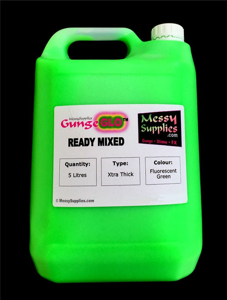 5L Ready Mixed UV GungeGLO™ • Ready Mixed • MessySupplies