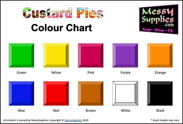 Slosh Custard Pie FX • Pies & Slapstick • MessySupplies